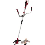 Aku strunová sekačka - křovinořez, struna a nůž, s postrojem, Power X-Change - Einhell