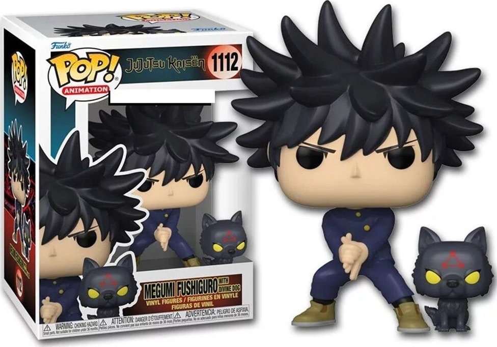 Funko Pops Pre-Order: Funko Pop! Jujutsu Kaisen: Megumi Fushiguro