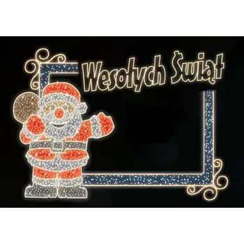 Vánoční osvětlení Polamp POL-0932 3D DEKORACJE RAMKI - 300 x 420 cm