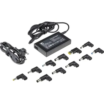 Příslušenství pro notebook T6 Power SLIM univerzální adaptér k notebooku, 100W, 90W AC + 10W USB, 11 konektorů