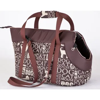 Taška pro psa a kočku HobbyDog Taška pro psa cestovní - nápisy Velikost: R3 - 30 x 58 cm