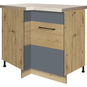 Kuchyňská skříňka AMANDA spodní skříňka 14D rohová pravá