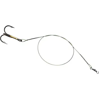 2ks - Lanko s Trojháčkem Mistrall VMC Hook 20cm Nosnost 7kg