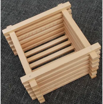 Truhlík TSUGA Dřevěný truhlík na orchideje 22 x 22 cm