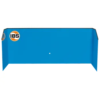 Vysokotlaký čistič Protiostřiková stěna typ M pro mycí stoly IBS, 470 mm - IBS Scherer