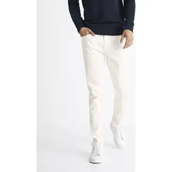 Pánské kalhoty Pánské kalhoty Celio Slim fit Celio bílá 1964887