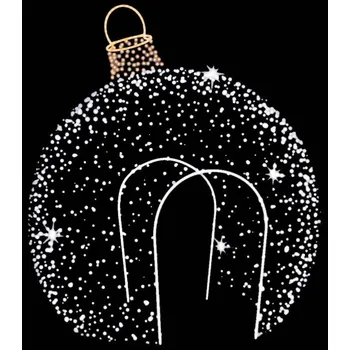 Vánoční osvětlení Polamp POL-1915 - 3D dekorace - Baňka - Ø300cm