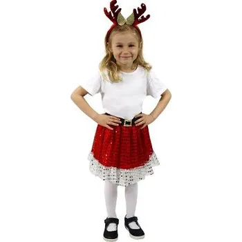 Karnevalový kostým Dětský kostým vánoční tutu + čelenka