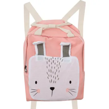 Dětský batoh Dětský batůžek Králík lososová