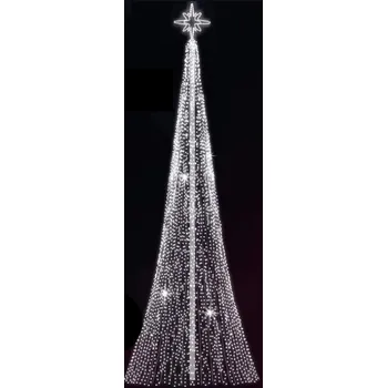 Vánoční osvětlení Polamp POL-1969 - 3D dekorace - Stromeček - 1000 x 400 cm