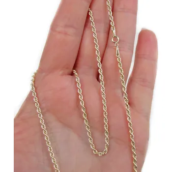 Řetízek Zlatý dámský náhrdelník Valis 1,85g 50cm Zlato 14k(585/1000)