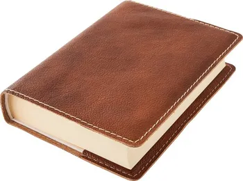 Obal na knihu Macoli13 Klasik XL kožený obal na knihu 25,5 x 39,8 cm měděný