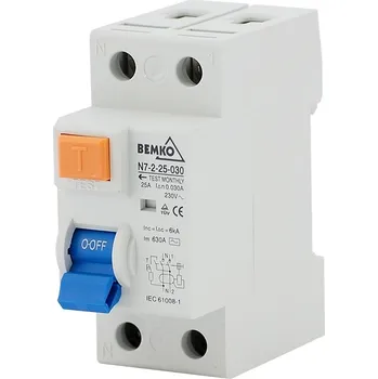 Proudový chránič Bemko Chránič AC 2P 40A 30mA