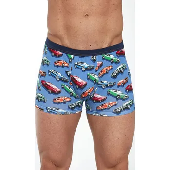 Pánské oblečení Cornette Tattoo Cars 280/216 barva:modrá S