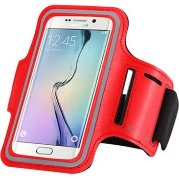 Pouzdro na mobilní telefon Sportovní pouzdro na mobilní telefon - Červená / 5"