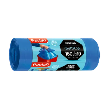 Pytle na odpadky Paclan multitop pytle do koše 160 L, 10 ks/role