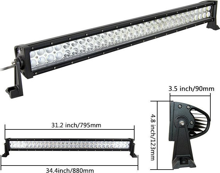 LED světlo pracovní 180W