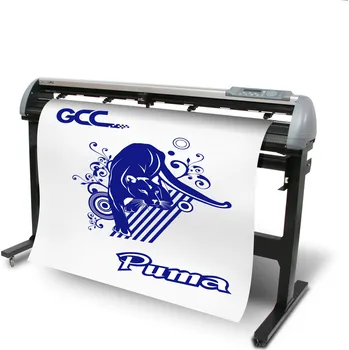 Kancelářská technika Řezací plotr GCC Puma IV 132 LX (s optikou) + řezací software GCC GreatCut-S - Se stojanem