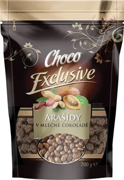POEX Choco Exclusive arašídy v mléčné čokoládě 700 g