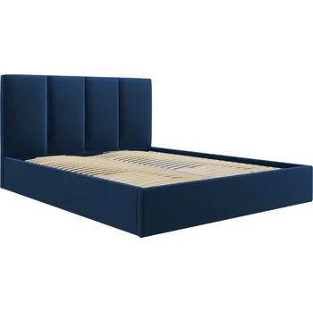 Postel Micadoni Sametová postel Pyla 160 x 200 cm s úložným prostorem