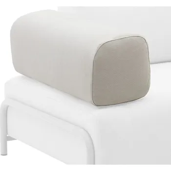 Polštář Béžový polštář Kave Home Compo