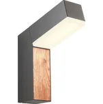 Redo REDO90510 LED venkovní nástěnné svítidlo Woody integrovaný LED zdroj | 1131/650 lm | 3000K + Trio 983-3400 3x LED žárovka TROPFEN 1x4W | E14 | 470lm | 3000K