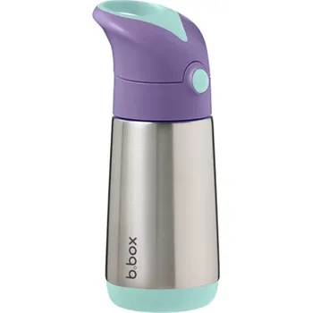 B.box Termoska na pití s brčkem 350 ml, Lilac Pop