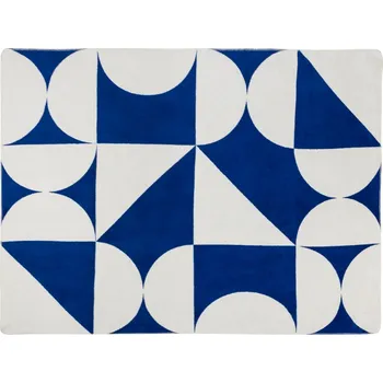 deka noo.ma Béžovo-modrý pléd Tul 200 x 150 cm