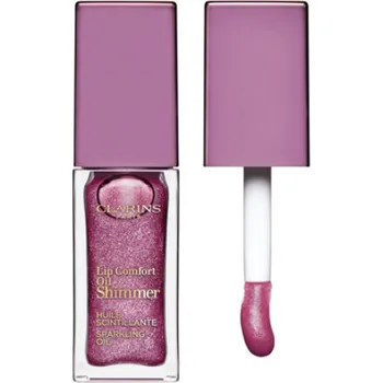 Kosmetika Clarins Instant Light Lip Comfort Oil Shimmer 02 Purple Rain