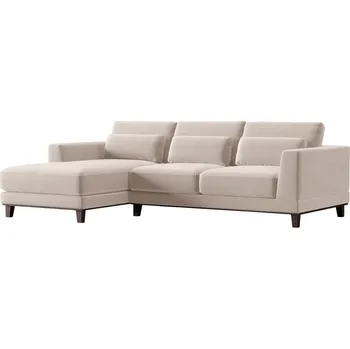 Pohovka Windsor & Co Sametová rohová pohovka Leon 260 cm, levá