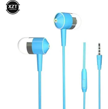 Sluchátka Barevná sluchátka | špuntová sluchátka - 8 barev - Modrá