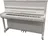 Yamaha P116 M PE, Polished White