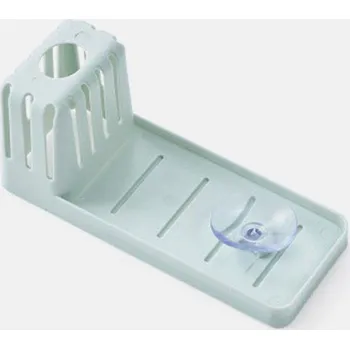 Odkapávač na nádobí Držák na houbičku | odkapávač na nádobí - Světle modrá