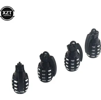 Čepička na ventilek Čepičky na kolo | ventilky na kolo, styl granát, 4 ks - K