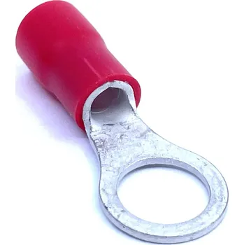 Kabelové oko Tracon electric Izolované Cu kabelová oka lisovací červené 10mm² 10mm2 / M10