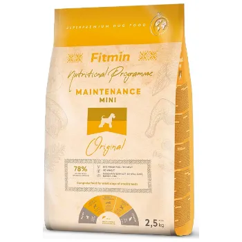 Krmivo pro psa Fitmin dog mini maintenance 2,5 kg (+ SLEVA PO REGISTRACI / PŘIHLÁŠENÍ ;))