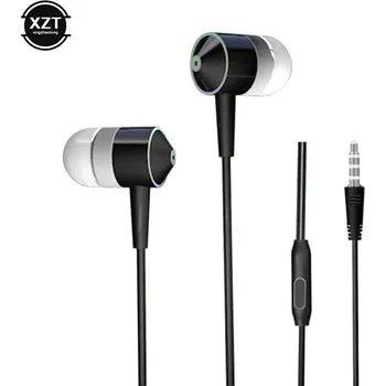 Sluchátka Barevná sluchátka | špuntová sluchátka - 8 barev - Černá