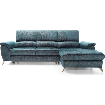 Sedací souprava Rozkl. rohová sedačka LOMAS Cloud 81 pravá, nohy zlaté