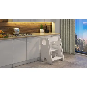 Dětský pokoj Naučná věž pro děti Helper bílá