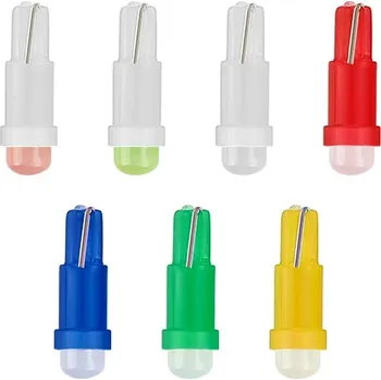 Autožárovka Osvětlení přístrojové desky LED modrá, T5/12V/1,2W, sada 2ks (Modré T5 autožárovky LED, 12V/1,2W, sada 2ks)