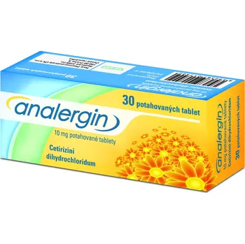 Analergin 10 mg Lék na alergii Analergin 10 mg