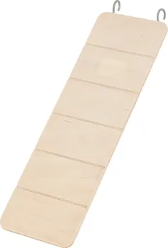 Zolux Dřevěný žebřík do klecí 30 x 9,5 cm