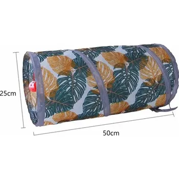 Hračka pro kočku Tunel pro kočky s míčkem | skládací prolézačka pro kočky - 36