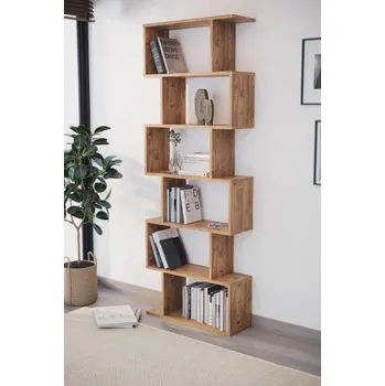 regál Casarredo Policový regál ANDREW 6 barva borovice