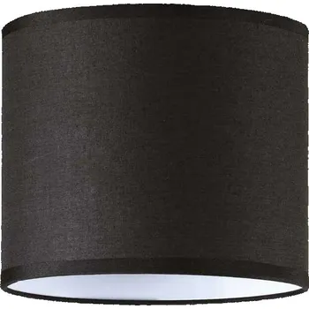 Stínidlo Ideal Lux SET UP PARALUME CILINDRO D16 NERO 269986 ke svítidlům SET UP o průměru 16,5cm, černé