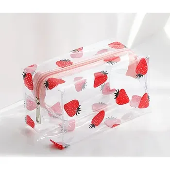 Penál Průhledné školní pouzdro se vzorem - 3