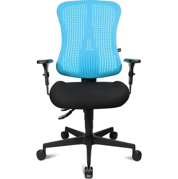 Nábytek Topstar Topstar - aktivní kancelářská židle Sitness 90 - světle modrá, plast + textil + kov