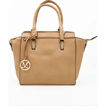 Kabelka Krásná koženková kabelka G8037 Barvy: Béžová