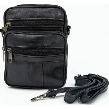 Cestovní taška Pánská kožená taška přes rameno s ouškem CH9005