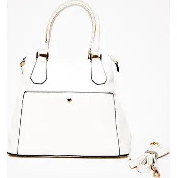 Dámská koženková kabelka LD20167 Barvy: Bílá